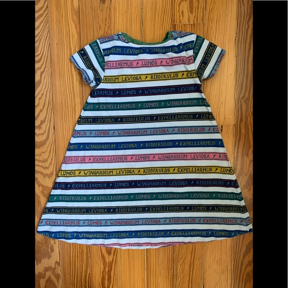 | SOLD | Mini Boden Harry Potter Charms Class Jersey Dress - Picture 7 of 7